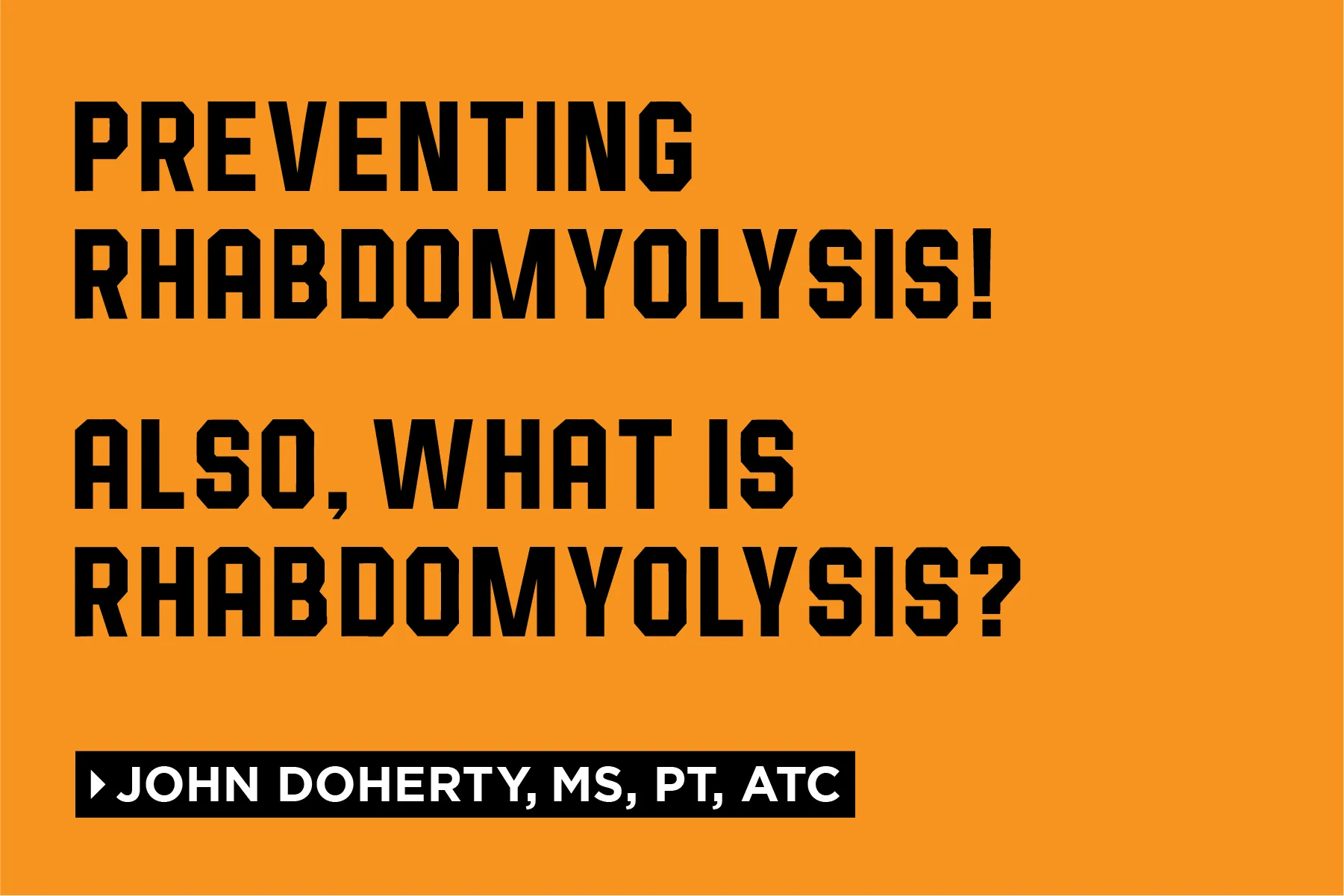 rhabdomyolsis article